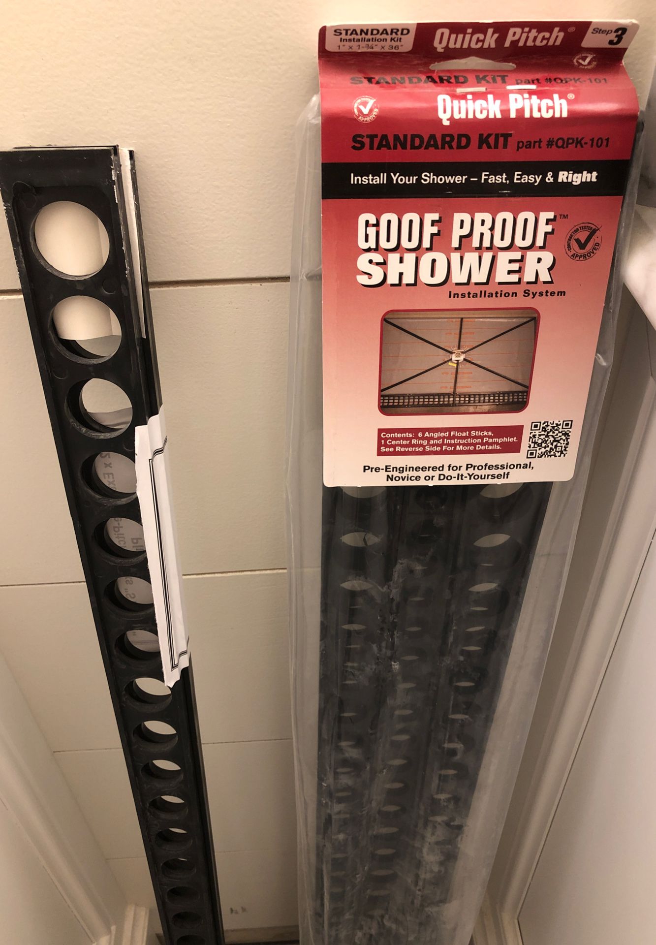Quick Pitch Shower Kit plus 2 Extension Sticks