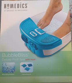 Homedics deluxe foot spa with heat