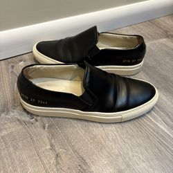 Common Projects Achilles Leather Slip Ons SZ 37