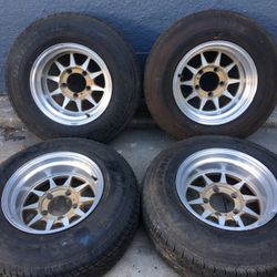 15x8.5 Prime Wheels 5x5.5 Ford F100 F150 Dodge Ram 1500 OBS 15x10 Boyd’s 