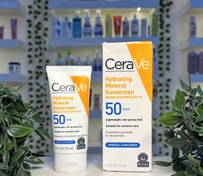 Cerave Hydrating Mineral Sunscreen SPF 50 FACE