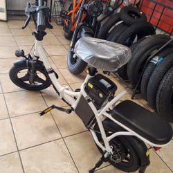 Electric Bike  Brand New  Two Seater  Only  $499  Or Make $20 Monthly Payments  