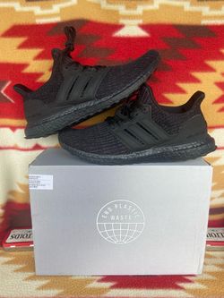 Adidas Ultraboost 4.0 Triple Black Running Shoe Men's 9.5 Used Clean!