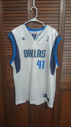 Dirk Nowitzki #41 Size XL X-Large Dallas Mavericks Jersey 