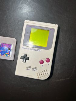 Nintendo Game Boy DMG-01 Original Gray Handheld Console Tested Working W/ Tetris
