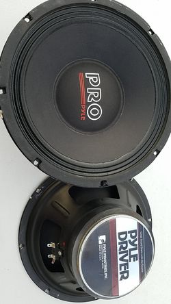 Pyle Driver Pro Speakers Woofers Old School