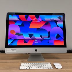 iMac 27" 5K Retina 32GB RAM*512GB SSD*3.8Ghz Intel 8 Core i7