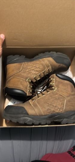 Steel toe boots size 10