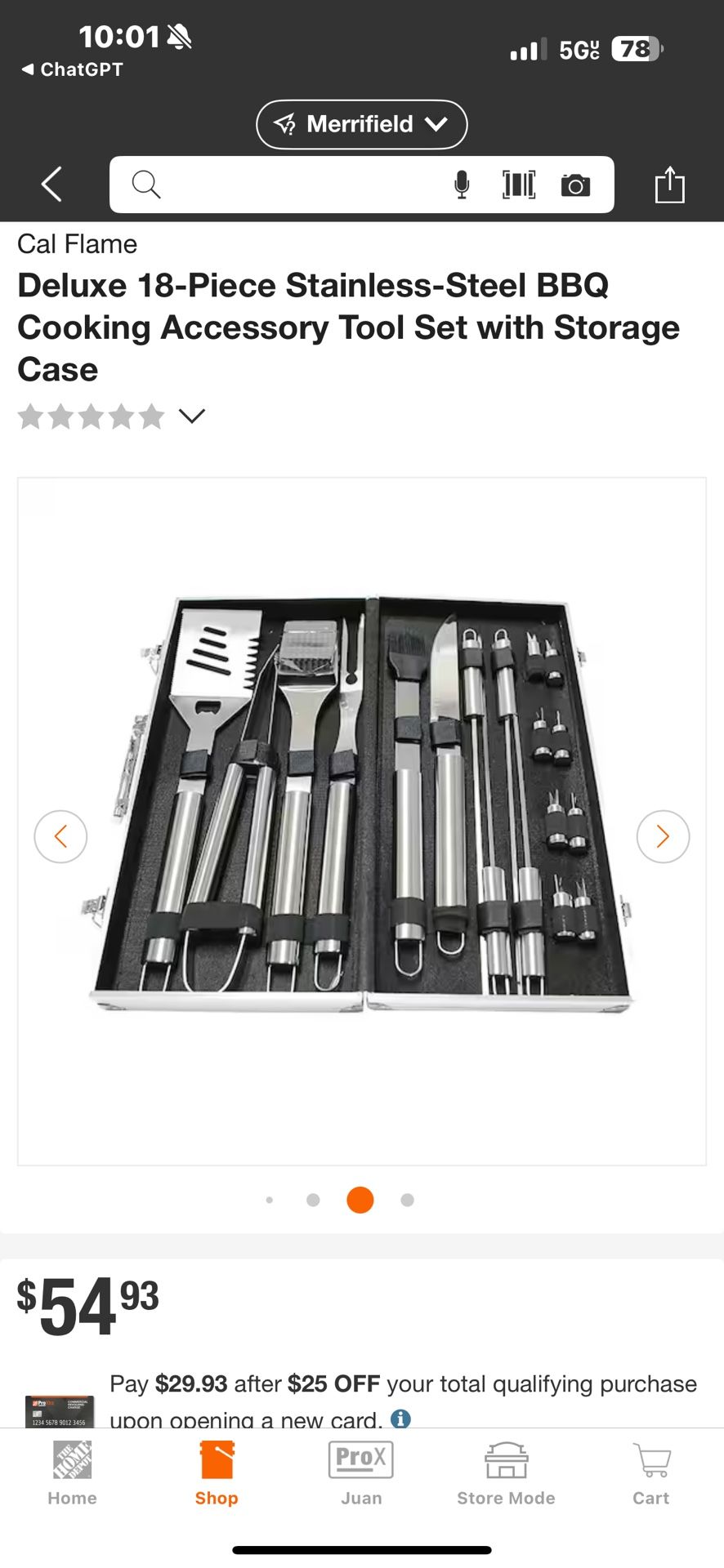 Brand New BBQ Grill Tool Set – Ready for Grilling!