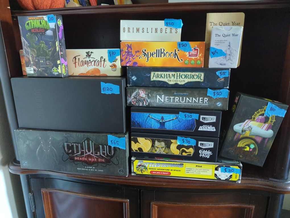Board Games (Sold Individually Or Bundled)