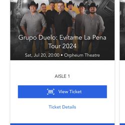 Grupo Duelo Tickets!