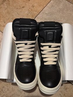 Rick Owen’s geobaskets size 12