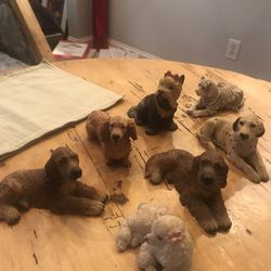 Dog Figurines  Made In Italy