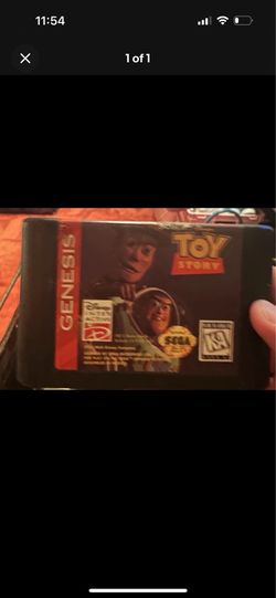 Sega Genesis Toy Story Cartridge Tested Working Game