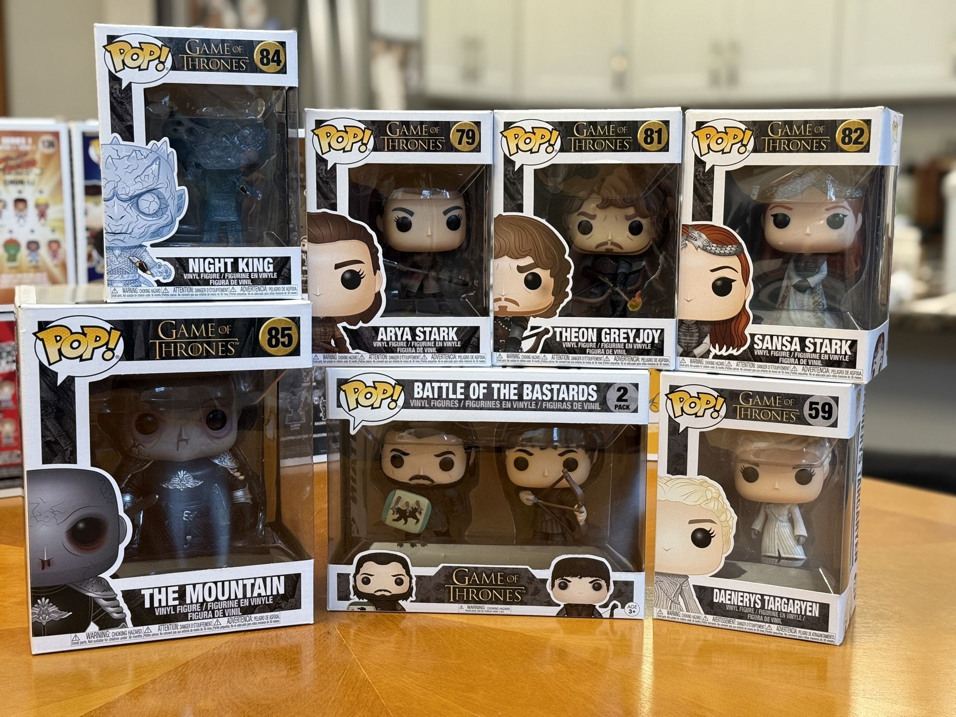 Game Of Thrones Mega Bundle - 6 Figures +2 Pack - Perfect GOT Collector Gift