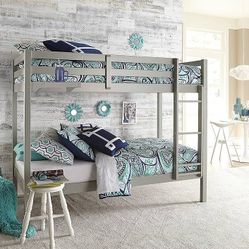 Twin Bunk Bed for Kids and Teens