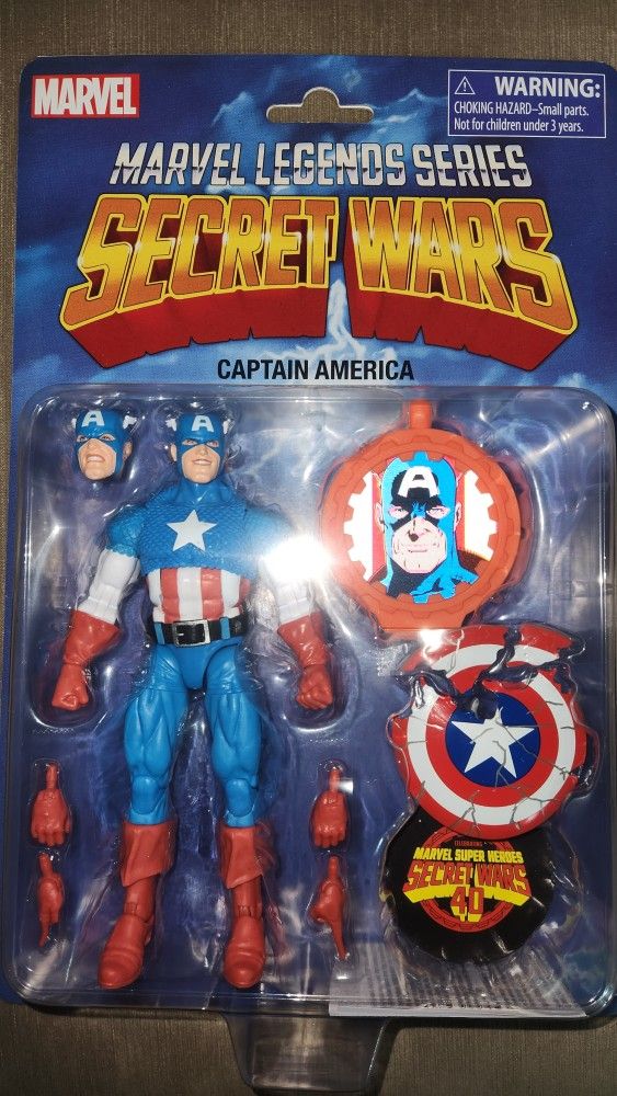 Marvel Legends Avengers Secret Wars Captain America