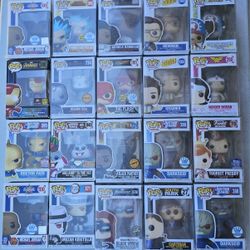 Funko Pop Lot Chase Television Pokemon Anime Superhero Batman Superman Flash Marvel DC Thanos $10 Each