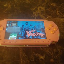 Psp Pink Console 30gb Memory 28 Games 