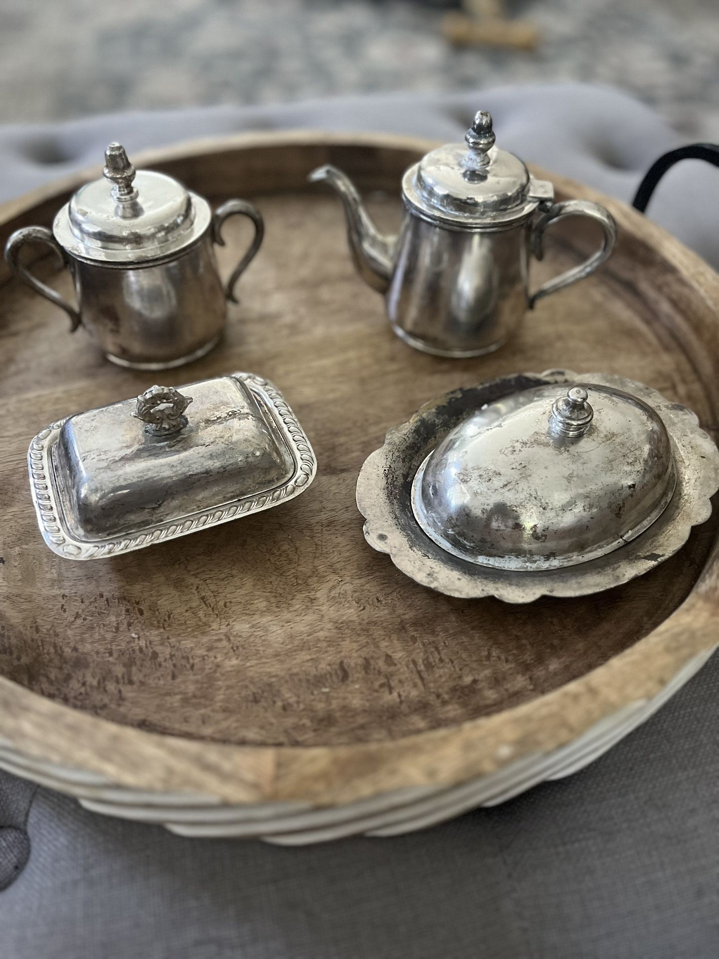 Vintage Nickel Silver