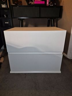 Target 2 drawer Nightstand white