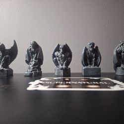 Mini Estatuas De Gárgolas 