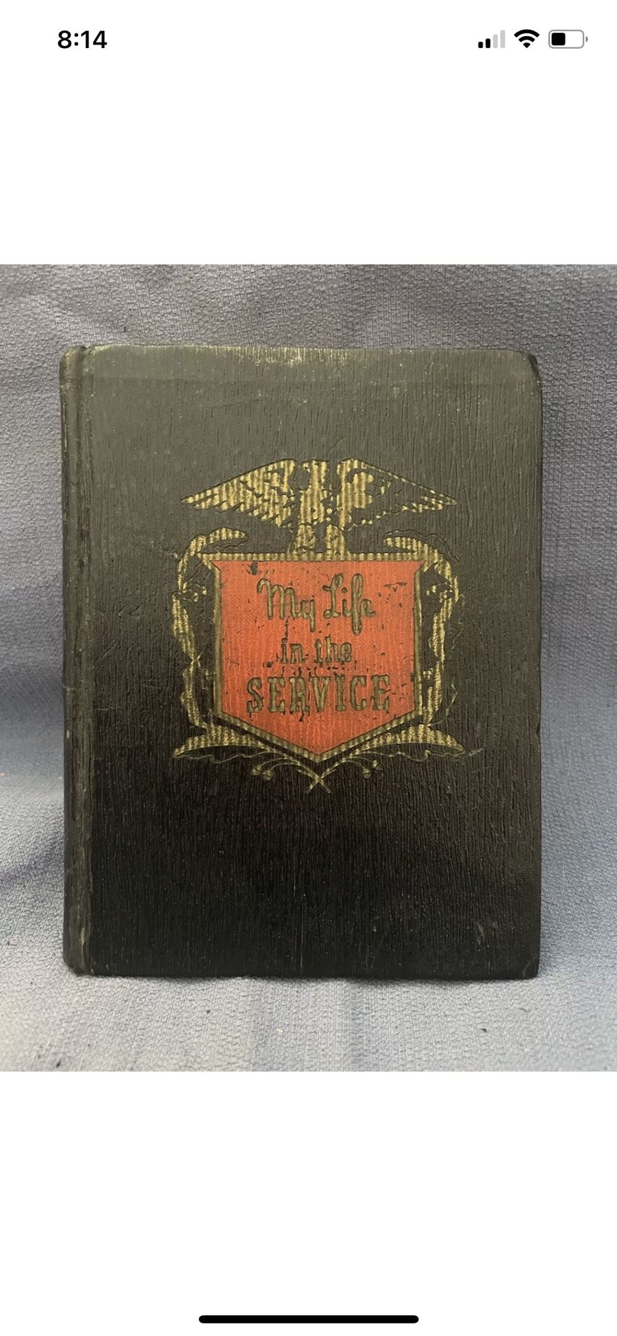 My Life In The Service, 1941 WWII Diary / Journal, With Entries (Thank You, Leo)