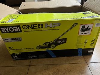 Ryobi mower