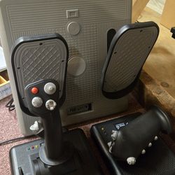 Flight Sim HOTAS Set