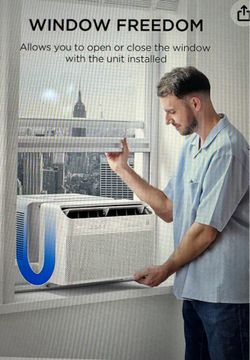 Modes 12,000 BTU U Shaped Smart Inverter Window Air Conditioner