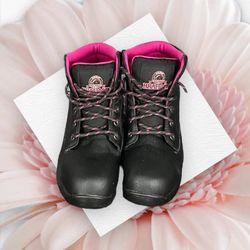 Brahma Woman's Waterproof Steel Toe Work boots 