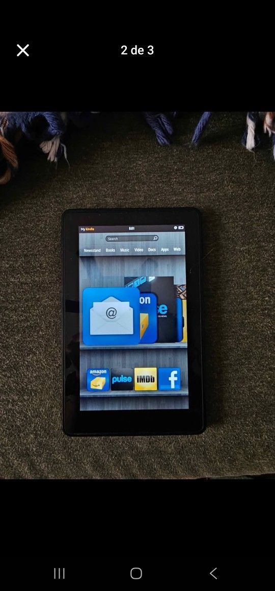 Amazon Kindle Fire (1st Generation) 8GB, Wi-Fi, 7in Smart Tablet - Black