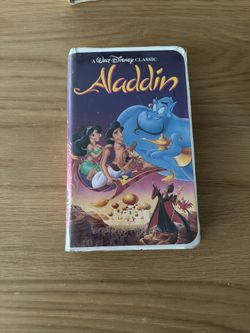 Disney Aladdin VHS Movie