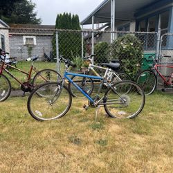 4 Bikes For Sale