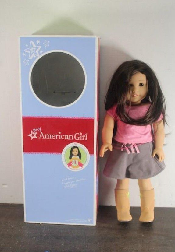 American Girl Doll With Box 