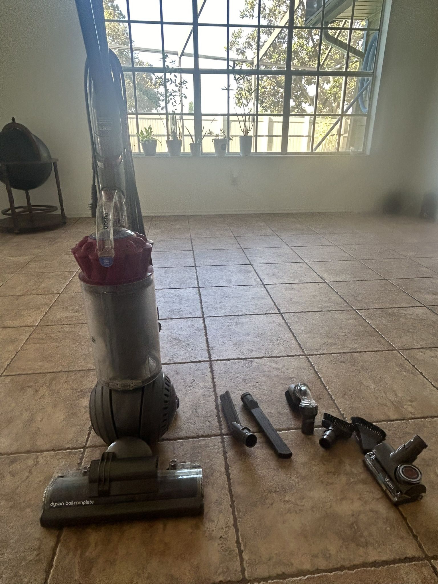 dyson vacuum with all attachments