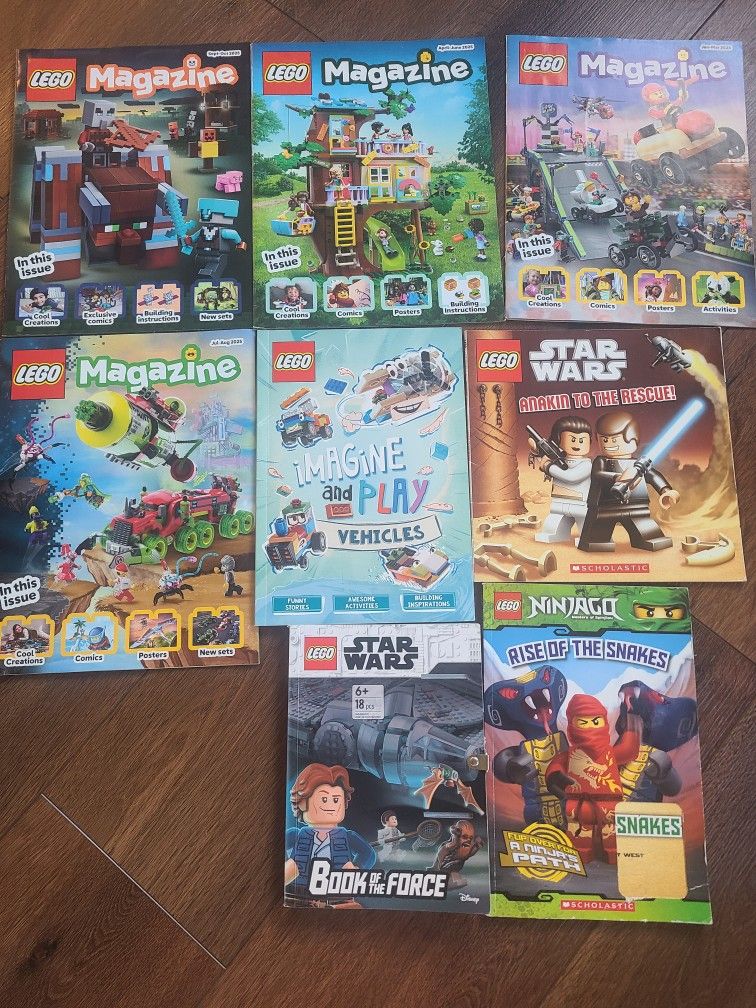 Lego Magazine & Book Bundle