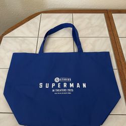 Superman 2025 Movie Tote Bag Promo Poster DC Comics