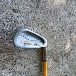 Used Momentus Swing Trainer Iron/32 Oz With Training Grip/ Right-handed 35"