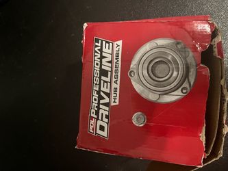 Wheel hub and bearing