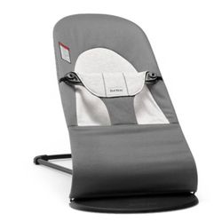Baby Bouncer BabyBjorn Portable Seat, 1 Month+, Folds Away  Gray