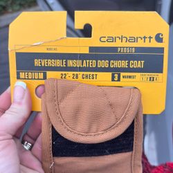 Carhart Dog Jackets Brand New