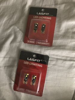 T-10 canbus (top BLUE ... BOTTOM WHITE