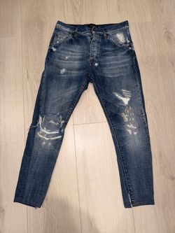 Dolce & Gabbana Ripped Denim Jeans