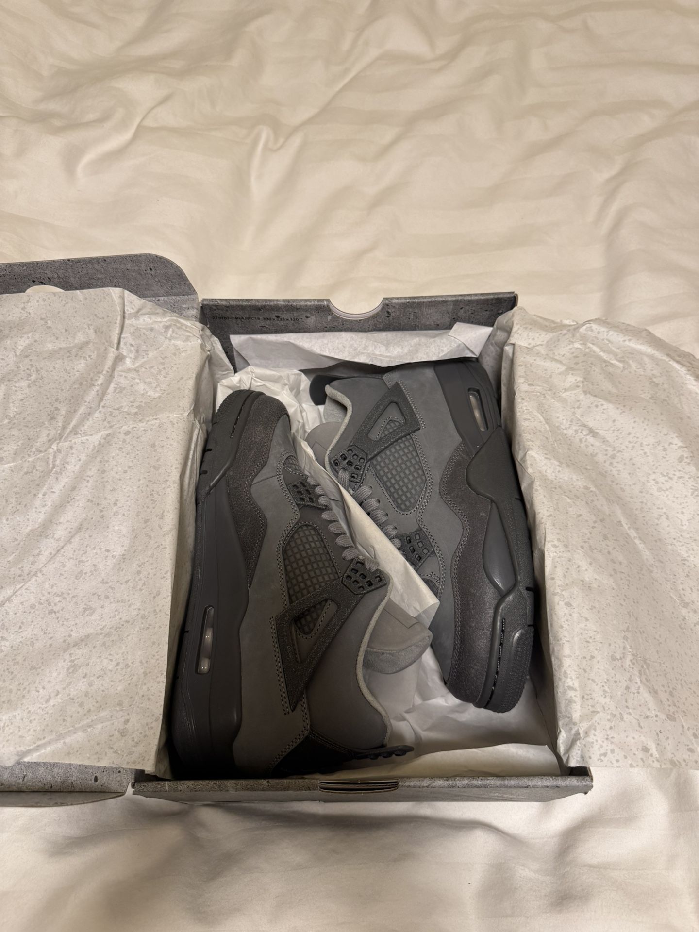 Jordan 4 Paris Olympic Wet Cement