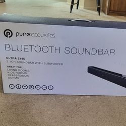 Sound Bar With Sub Woofer 