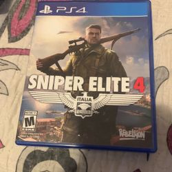 Sniper Elite 4