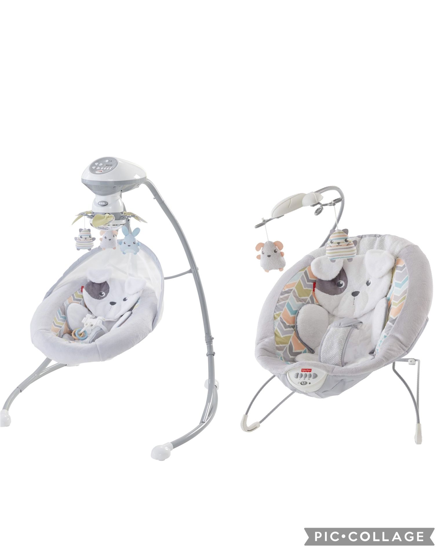 Fisher-Price Snugapuppy Swing And Bouncer