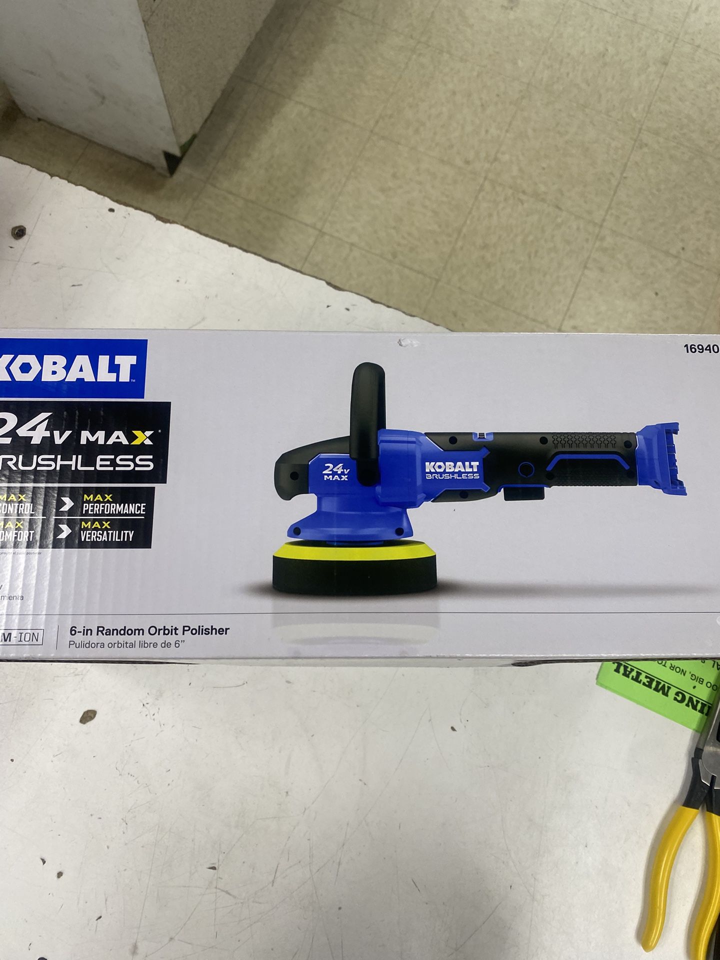 Kobalt 24v Max 6-in Random Orbit Polisher