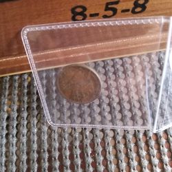 1905 Indian Head Cent Strong Striked Coin 